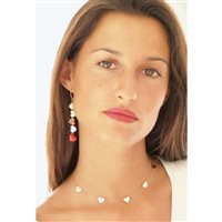 Halskette Maman et Sophie Dame cuori stelle quadrifogli in Silber GH0020905 - GH0020905